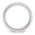 thumbnail image 7 of 925 Sterling Silver 7mm Brushed Fancy Band Ring Size 9.5, 7 of 7
