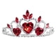 thumbnail image 4 of Sonducket Diadema con diamantes de imitación, accesorios ajustables para peinados, tocados, fiesta de cumpleaños para niñas, decoración de Type2 NO2, 4 of 6