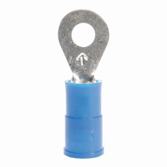 3M Products - Ring Terminal,Vinyl ,16-14 gauge, 1/4" stud/25 pk