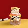 thumbnail image 2 of GROWTH TANK Novelty Small Tiger Figurine Resin Crafts Model for Tabletop Home Office Collection C, 2 of 8
