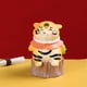 thumbnail image 2 of Adorable figura de tigre en miniatura, artesanía de resina, pequeña figura para decoración del hogar C, 2 of 8