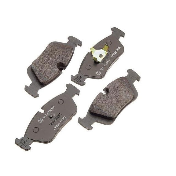 Front Brake Pad Set - Compatible with 1992 - 1995, 2001 - 2005 BMW 325i E36 1993 1994 2002 2003 2004