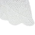 thumbnail image 4 of Napperon de Table Neuf de Haute Qualité Napperon Rond Blanc/beige Coton Campagne Vintage Crochet Napperons Blancs, 4 of 9