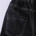 thumbnail image 5 of AherBiu Toddler Boys Clothes Denim Pants for Kids Teens Tapered Leg Jeans Trousers with Pockets, 5 of 7