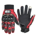 thumbnail image 1 of Motorcycle Gloves Red, 1 of 5
