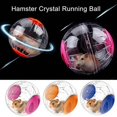 thumbnail image 2 of Pelota de hámster Gutongyuan Silent con soporte 15 cm Naranja, 2 of 7