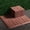 Brown, variant on 58 Pack Brick Pattern Interlocking Deck Tiles Set, 44 Deck Tiles with 10 Edge Trims & 4 Corner Pieces, Waterproof PP Outdoor Flooring for Patio, Garden, Walkway & Backyard