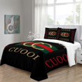 thumbnail image 4 of Home Bedding Cover Set Luxury Pattern Duvet Cover Quilt Cover Set Bed Gift Designable,Twin (68"x86"), 4 of 5