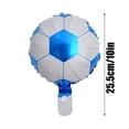 thumbnail image 2 of International Soccer Celebration 10 Inch Aluminum Foil Balloons 50pcs Soccer Ball Design for Game Day Soccer Party Decorations Birthday Supplies, 2 of 2