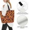 thumbnail image 3 of Fotbe Peanuts2 Bolsa Tote Estética de Lona con Estampado para Mujer - Bolsa Reutilizable de Hombro Casual para Vacaciones, Compras, Trabajo y Gimnasio, 3 of 8