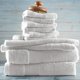 thumbnail image 5 of Toallas de baño para el baño - Toallas de baño de lujo de algodón - Juego de toallas de baño suaves y muy absorbentes, juego de 10 piezas (2 toallas de baño, 2 toallas de mano, 6 toallitas) - Blanco, 5 of 5