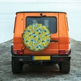 thumbnail image 6 of Gukieu Lemon Print Car Tire Cover, Adjustable Waterproof and Dustproof Tire Protection Cover, Suitable for SUV, Truck, Van-16 inch, 6 of 6