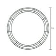 thumbnail image 4 of FloraCraft Wire Wreath Form 18 Inch Green, 4 of 6
