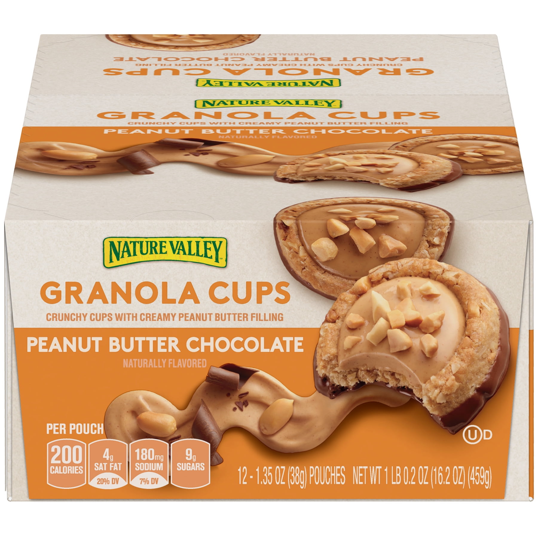 Nature Valley Peanut Butter Chocolate Granola Cups ...