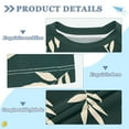thumbnail image 2 of FORMRS Boys Rash Guard Short Sleeves Swim Shirt Quick Dry UPF 50+ Sun Protection, Sizes 3-12T, Beige Leaves, 2 of 6