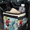 thumbnail image 6 of Football Foldable Car Trash Can with Lid, Leak-Proof Mini Trash Can, Hanging Storage Bag for Car, 6 of 6