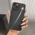 thumbnail image 3 of Funda de teléfono con patrón de avión de primera calidad para iPhone 16 15 Pro Max Fundas para iPhone 14 13 12 11 Pro XS Max XR 7 8 Plus Funda de silicona suave, 3 of 5