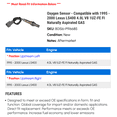 thumbnail image 2 of Oxygen Sensor - Compatible with 1995 - 2000 LS400 4.0L V8 1UZ-FE FI Naturally Aspirated GAS 1996 1997 1998 1999, 2 of 2