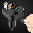 thumbnail image 4 of Multi-functional Audio Player Bluetooth-compatible Car Fm Transmitter Suitable For Cars Of 12v - 24v, 4 of 4