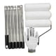 thumbnail image 4 of Kit de rodillo de pintura, mango extensible, brocha para murales, marco de rodillo de pintura con cubiertas para paredes. 6 segmentos, 4 of 9