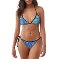 thumbnail image 1 of Balery Peacock Pijama Estampado Bikini de Dos Piezas para Mujer - Conjunto de Bikini Ajustable Sexy y Cómodo para Playa, 1 of 6