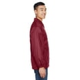 thumbnail image 3 of M775 Harriton Adult Nylon Staff Jacket Maroon M, 3 of 6