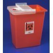 Kendall/Covidien Model#8980 MultiPurpose Sharps Container w/Hinged Lid, 8 Gallon - Case by Covidien