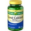 Spring Valley Coral Calcium Capsules, 500 mg, 120 Count