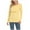 Yellow#02, variant on Leesechin Maternity Shirts V-Neck Long Sleeve Bandage Solid Color Breast-Feeding Pregnant Nursing Blouse Tops