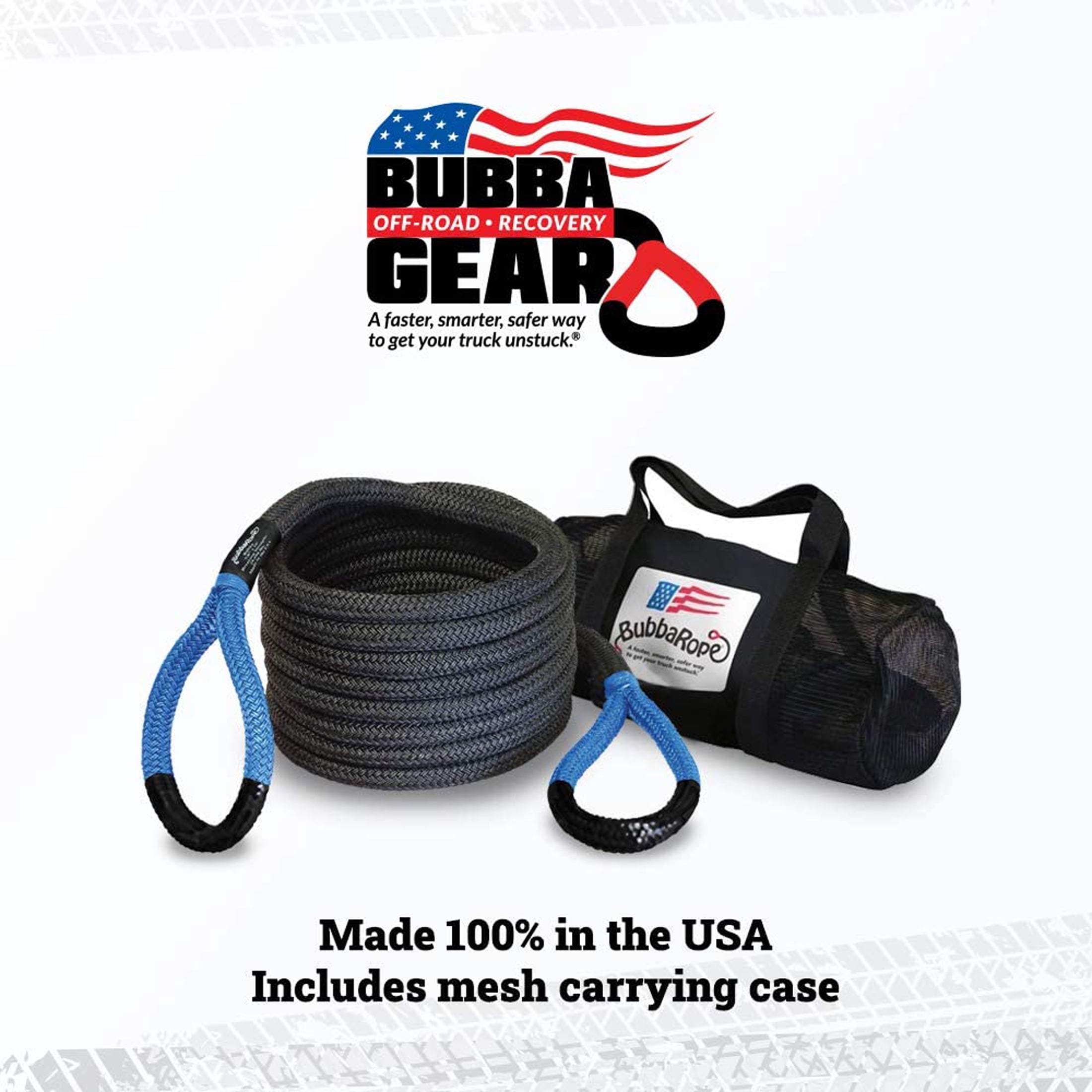 Bubba Rope 176660BLG 7/8" x 20' Original Rope with Standard Blue Eye