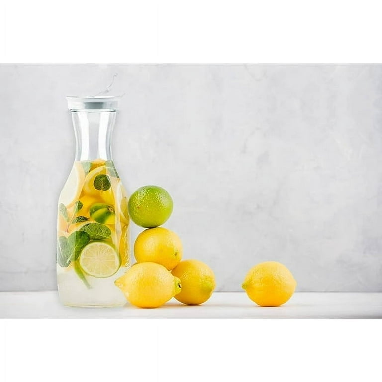 FOH Drinkwise™ 10 oz Clear Plastic Pebbled Carafe