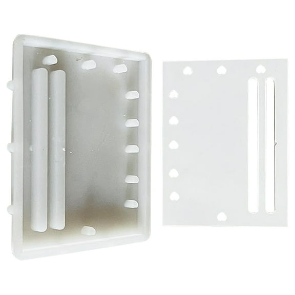 Silicone Mould Rectangular Wallet Mould Epoxy Resin Molds Money Present Castings Molds Hollow Heart Clip Pendant Molds