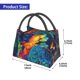 thumbnail image 2 of Disketp Vibrant Rainbow Parrot Fantasy Bolsa Térmica Estampada, Bolsa Térmica Aislante para Almuerzo, Playa y Campamento, 2 of 6