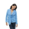 thumbnail image 3 of Tie Front Button Closure Blazer, 3 of 6