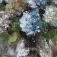 thumbnail image 5 of Awpe Shower Curtain Set Hydrangea Study Blues Waterproof Multiple Sizes White, 5 of 7