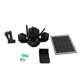 thumbnail image 2 of Cámara De Seguridad Solar, 4G Exterior PTZ Triple Lente 8K 12MP Con Alerta De Detección De Movimiento Y Batería De 8000mAh, Para Vigilancia De Negocios En El Hogar, 2 of 7