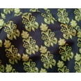 thumbnail image 4 of oneOone Silk Tabby Fabric Floral Ikat Printed Fabric 1 Yard 42 Inch Wide, 4 of 4