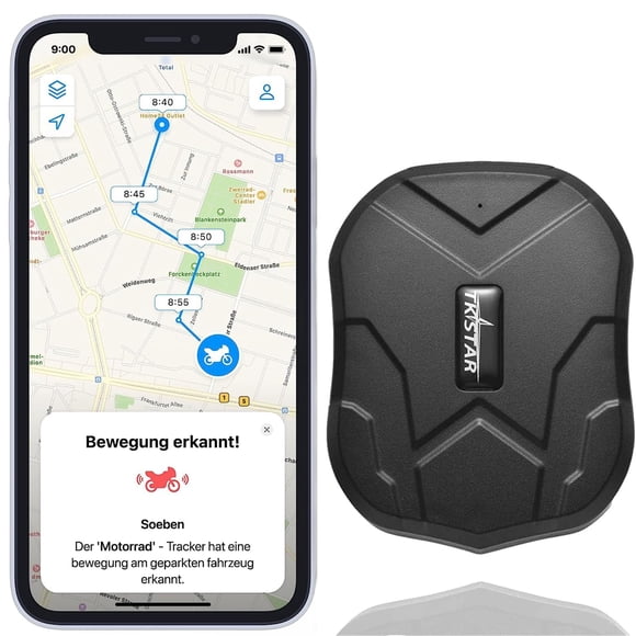 Rastreador GPS MSTJRY, seguimiento en tiempo real, resistente al agua, 5000 mAh