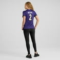 thumbnail image 5 of Women's Nike Nate Wiggins  Purple Baltimore Ravens  Game Jersey, 5 of 7