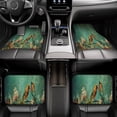 thumbnail image 6 of Salouo Retro Birds for Car Floor Mat Set of 4–Car Carpet Mats - Car Mats with Anti-Slip Backing & Driver Heel Pad Universal Fit for Cars, Trucks, SUVs, and Vans, 6 of 6