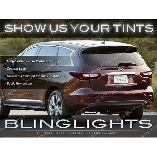 For Infiniti Jx35 Qx60 Tinted Tail Lights Lamps Overlays Kit Smoked Protection Film Walmart Com For Infiniti Jx35 Qx60 Tinted Tail Lights Lamps Overlays Kit Smoked Protection Film Walmart Com