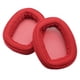 thumbnail image 1 of Methold 1 par de almohadillas para los oídos, auriculares, protección auditiva, suavidad, auriculares, orejera de malla, repuesto para auriculares Relojes inteligentes Rojo, 1 of 6