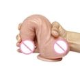 thumbnail image 4 of Consolador realista de silicona Pene realista con ventosa fuerte Vagina yeacher productos vivos, 4 of 7