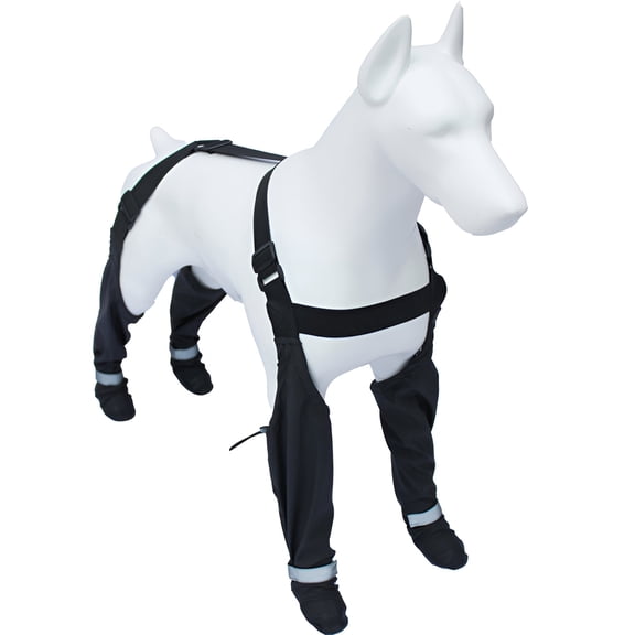 TELOLY Dog Shoes,Lightweight Design Dog Boots,All Season Dog Winter Boots,M