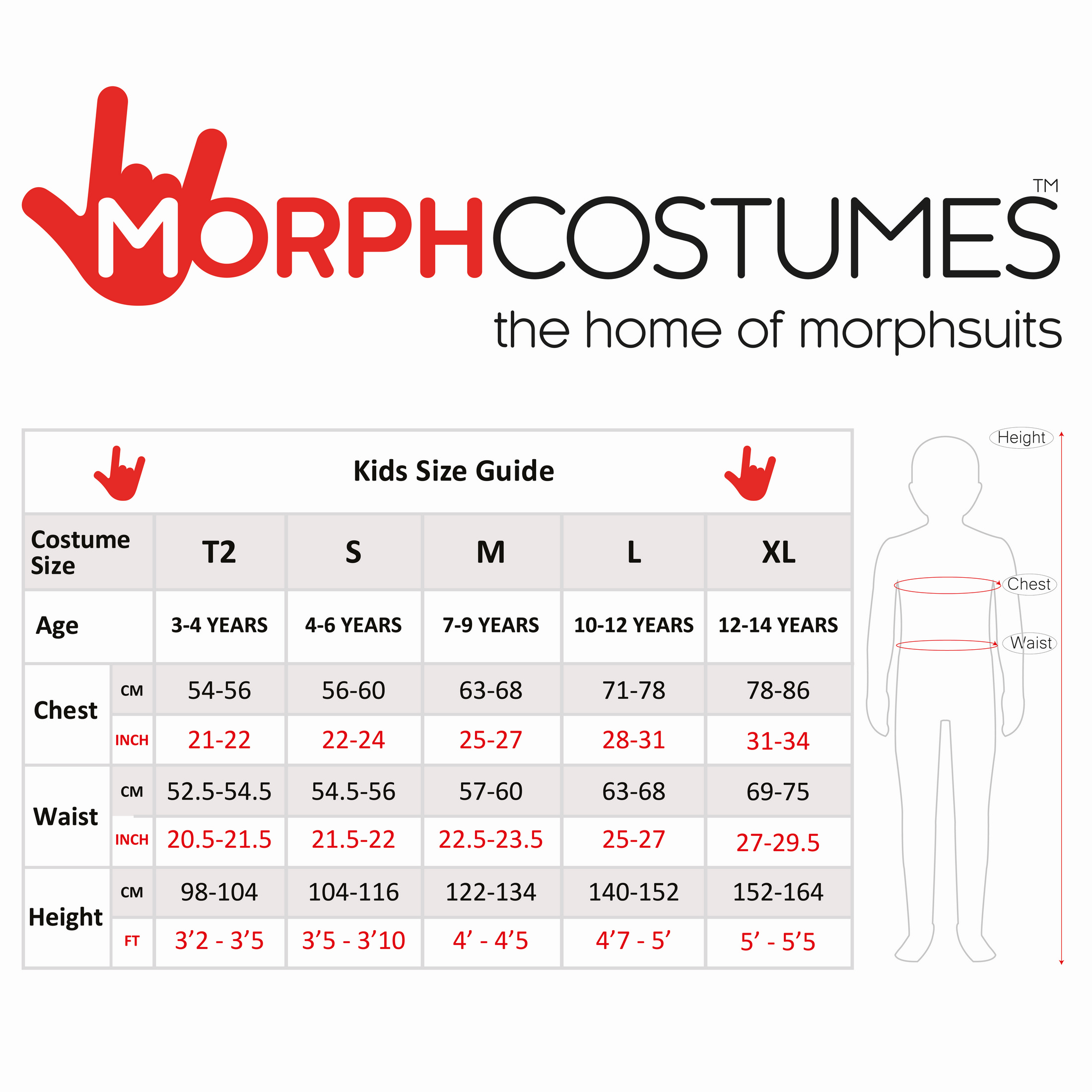 Morph Girls Zombie Costume Kids Undead Scary Halloween Fancy Dress Costume Halloween Orange M - image 4 of 5