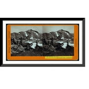 Historic Framed Print, Old Man Mountain. Near Meadow Lake altitude 7500, 17-7/8" x 21-7/8"