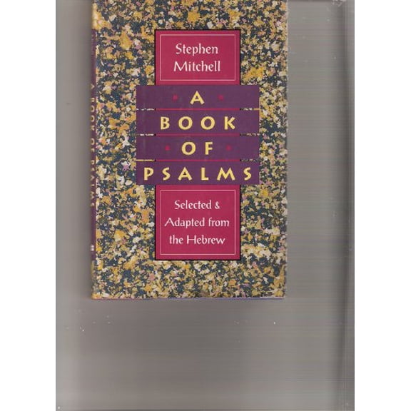 Pre-Owned A Book of Psalms: Selected & Adapted from the Hebrew (Hardcover) 0060166401 9780060166403