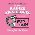 thumbnail image 6 of Rabies Awareness Fun Run - Adult Unisex T Shirt - 3X-Large - Azalea, 6 of 7