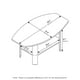 thumbnail image 2 of Mesa de café Furinno Simple Design Espresso, 2 of 9