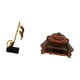 thumbnail image 5 of Figura decorativa de para escritorio, sofá en miniatura, mueble para casa de muñecas, material de resina, apto para hogares, oficinas,, 5 of 8